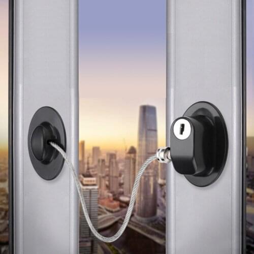 1PC Safety Baby Window Lock Children Window Restrictor Infant Security Lock Safety Kids Prevent Children Falling Window Locks