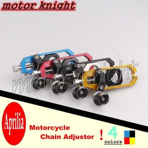 Aluminum Motorcycle Chain Adjustor Fit Aprilia RSV4 2009 2010 2011 2012 2013 2014 Black red gold blue