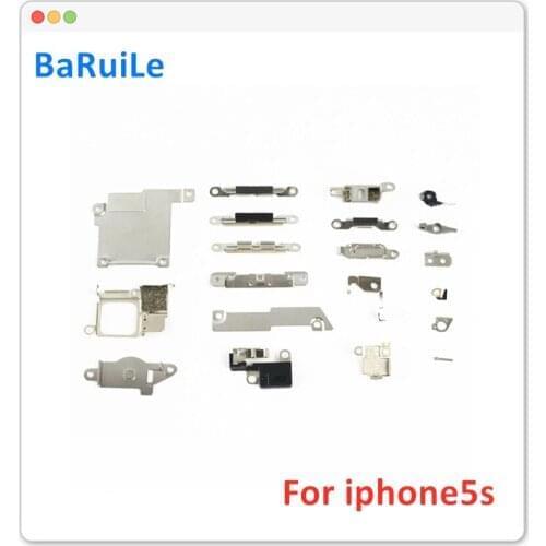 BaRuiLe 10set Full Metal Set for iPhone 5C 5SE SE 5S 5G Inner Inside Shield Holder Bracket Small Plate Kits Replacment Parts