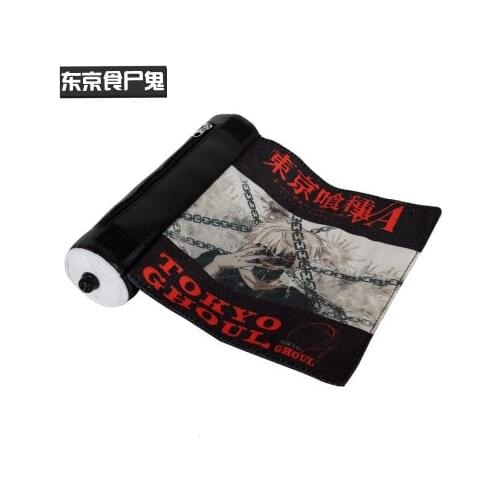 IVYYE My Hero Academia Tokyo Ghoul Date A Live Anime Cosmetics Bags School Pencil Case Storage Cartoon Pen Bag Unisex Gifts