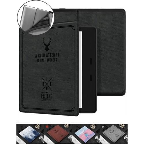 Kindle Oasis 2017 2019 Case for 7" Kindle Oasis 2 3 (9th 10th Generation) PU Leather Soft Cover Auto Sleep/Wake Magnatic Cover