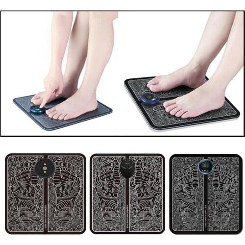 Electric Foot Massage Mat EMS Foot Massager Pad Feet Muscle Stimulator Improve Blood Circulation Relieve Ache Pain Health Care