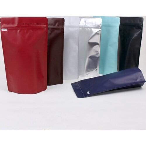 Ferimo 10pcs Stand up zip lock bag aluminum foil 450g coffee packaging storage bags kitchen supplies candy food package pouch