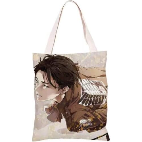 Anime Attack on Titan Shoulder Bags Canvas bag student Handbag