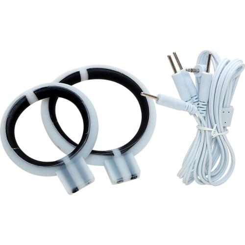 Penis Rings Cock Rings Medical Themed Toys Electric Shock Sex Toys for Men Male Therapy Massager Physiotherapy Ring