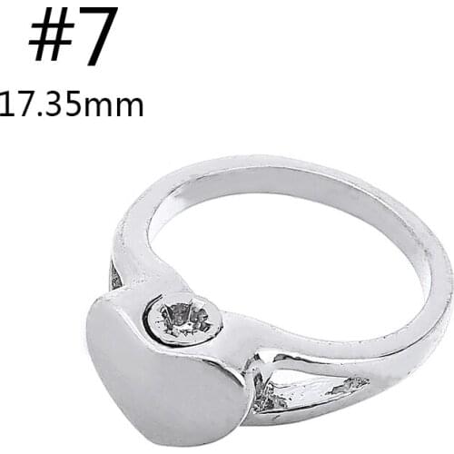 Heart Shape Pet Memorial Ring Fashion Stainless Steel Cremation Ash Urn Finger Rings For Men Women Vintage Jewelry Gift