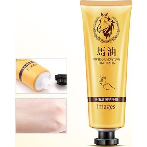 Hand Cream Anti-Cracking Nourishing Hand Cream Moisturizing Care Oil Hand Horse Hydrating Dryness Relieve H8U4
