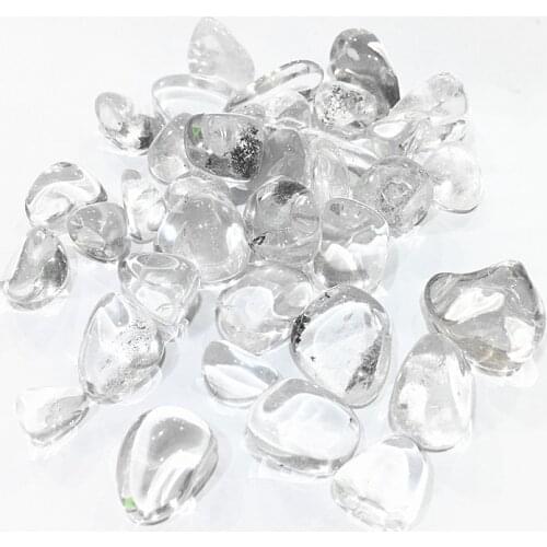 Natural Clear Quartz Tumbled Chips Stones Healing Crystals for Home decoration