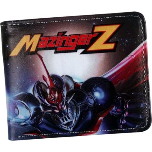 Wholesale new arrival 2018 anime wallet Mazinger Z wallet for credit cards