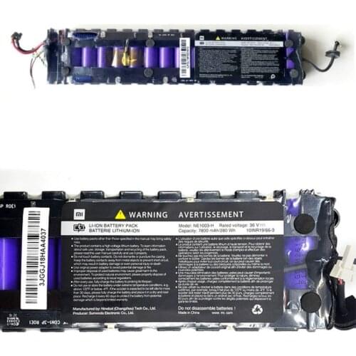 Original Xiaomi Mijia M365 Battery 36V 280WH 7.8Ah , BMS Board For m365 Battery