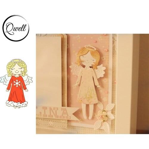 QWELL Angel Metal Cutting Dies for Scrapbooking and Card Making Paper Embossing Craft New 2019 die cuts