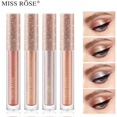 12 Eyeshadow Bare Metal Shimmer Glitter Monochrome Liquid Eyeshadow Makeup Pigment Accessories Beauty Glitter pearl Cosmetics