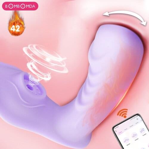 Sucking Sex Toys Dildo Vibrator for Women Wireless APP Remote Control Vibrator Wear Vibrating Panties Toys for Couple Sex Shop