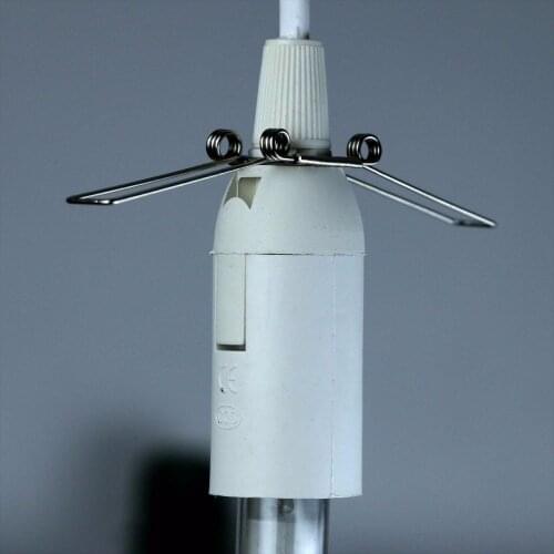 Hanging Pendant Light Fixture Lamp Bulb Socket Cord Adapter On/Off Switch E14 Holder US EU Plug with hook LED/UVC