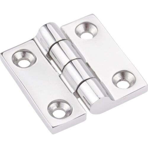 1Pc 1.5" Heavy Duty Marine Grade 316 Stainless Steel Boat Cupboard Flush Cabinet Door Butt Hinge Fitting Marine Hardware 38x38mm