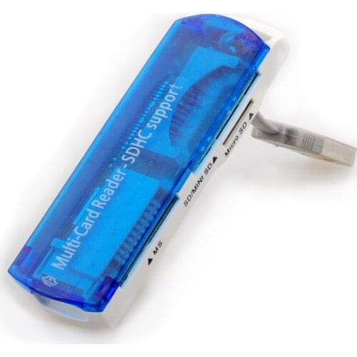 10pcs All in 1 USB 2.0 Memory Multi-Card Reader SDCH MS/SD/TF/m2 brand