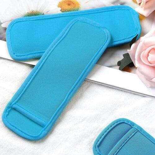 24 Pack Pack in Ice Sleeves Reusable Popsicle Holders Popsicle Bags Freezer Anti Freezing Ice Holders