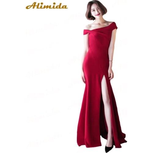 Женские платья на одно плечо Alimida China At AliExpress