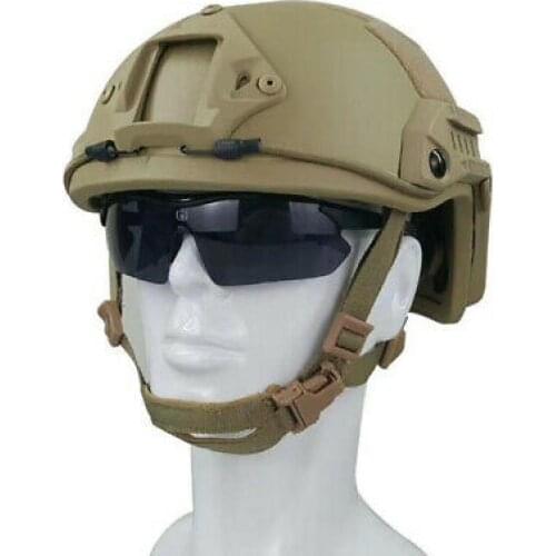 BALLISTIC IIIA BULLET PROOF HELMET LARGE UHMW-PE SIZE L