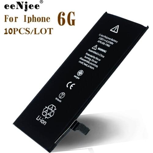 EENJEE Origina IC Cell Phone Battery 10PCS For Iphone 6 China All Mobile Lipo 6G Manufacturer Gb T 18287 2000 OEM