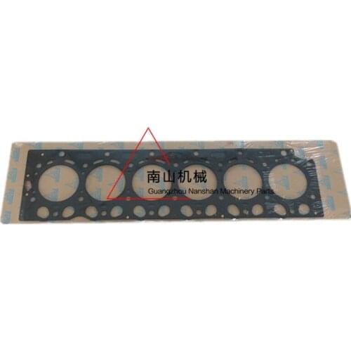 Free shipping 210 240 290B cylinder gasket D6D/D6E/D7D/D7E engine cylinder gasket, excavator accessories