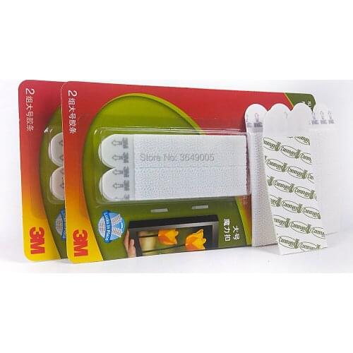 Large Packingx10 3M command Picture Hanging Strips Command Inter Locking Faster for Home Decor