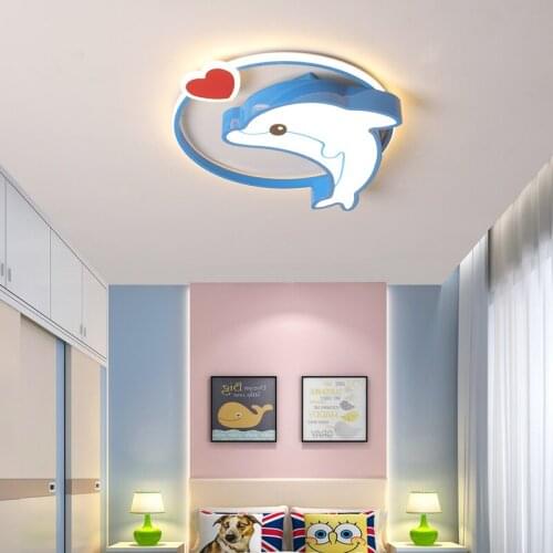 Childrens LED ceiling lights bedroom light with remote control study light acrylic light kid light ceiling lamp Free shipping