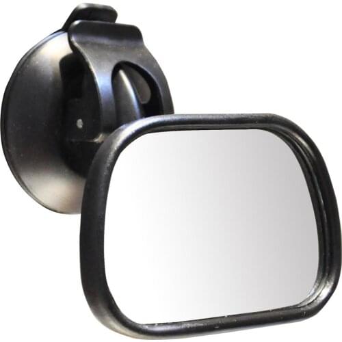 Kids Rear View Car Mirror Wide View For Better Viability Shatter-Resistant Seat Safety For Children Suction View Car Mirror