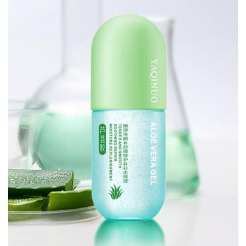 250ml Aloe Vera Gel Lotion Acne Moisturizing Replenishme Care Skin Lotions Sun Acne After Remove Skin Repair Remove H8E1