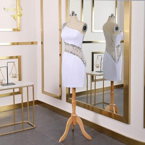 Jeanne Love Womens One Shoulder Cocktail Dresses