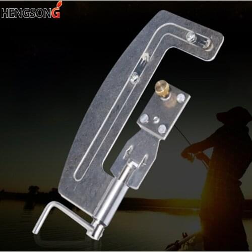 New Portable Fast Stainless Steel Semi Automatic Fishing Hook Line Tier Tie Binding Device Tool Pesca Fishing Accessories