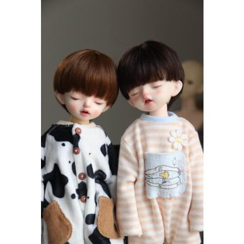 1/6 Doll Wig For Doll accessories BJD/SD Handmade customization cute doll wig