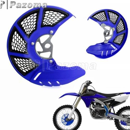 Motorcycle Front Brake Disc Enduro Rotor Protector Dirt Bikes X-Brake Cover Guard For Yamaha YZ250F YZ450F YZ250FX YZ450FX 14-18