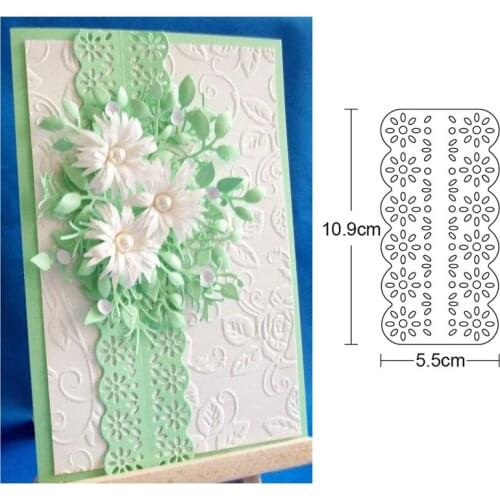 Stripe frame Metal Cutting Die Stencil Template for DIY Embossing Gift Paper Cards Making Scrapbooking Craft 2020 New Dies