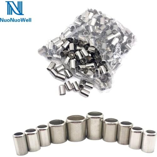 Agriculture Spray Pipe Crimp Connector Hose Crimp Tools Stainless Steel Sleeve Pipe Exhaust Connector 11.5MM -18MM Pipe Joiner