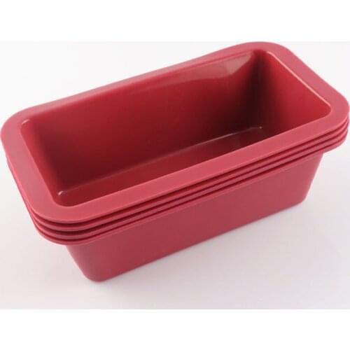Silicone Cake Mold Rectangular Bread Baking Pan Household DIY Baking Supplies Toast Mold