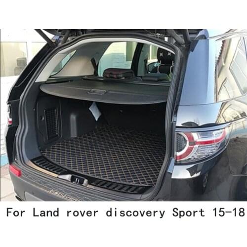 Car Rear Trunk Security Shield Cargo Cover Fits For Land rover discovery Sport 2015 2016 2017 2018 ( black, beige)