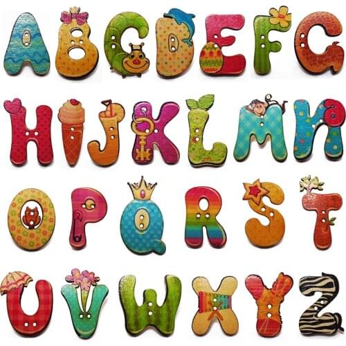 Zieene Button Letters