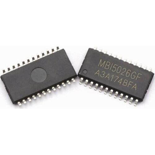 10pcs/Lot MBI5026GF MBI5026 SOP-24 In Stock