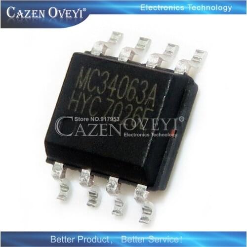 10piece MC34063A MC34063 34063 SOP-8 In Stock