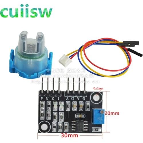 10pcs Turbidity Sensor Suspended Turbidity Value Detection Module Kit Liquid Suspended Particles Turbidity Detection For arduino
