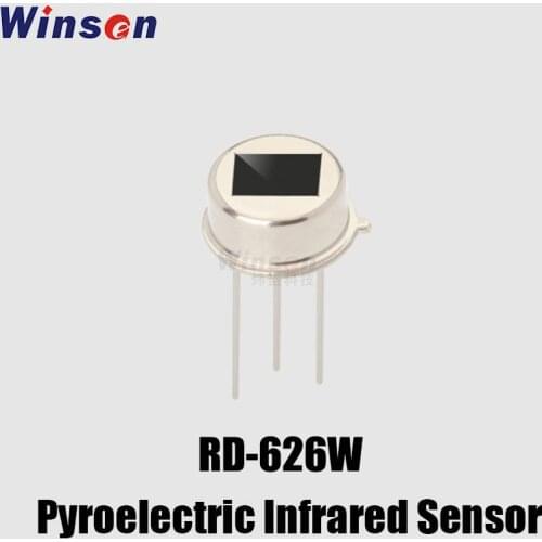 10PCS RD-626W Pyroelectric Infrared Sensor High Transmittance Used In Smart Home Appliance Safety Door Intrusion Alarm