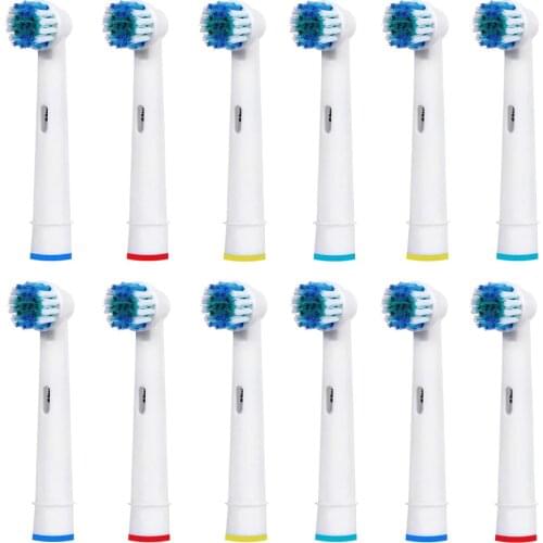 12pcs Replacement Brush Heads For Braun oral B D12,D16,D29,D20,D32,OC20,D10513, DB4510k 3744 3709 3757 D19 OC18 D811 D9525 D9511