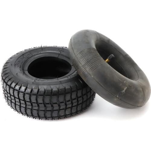 9x3.50-4 Tire Inner Tube 9 inch Wheel Tyre for Turf Rider Tread Lawnmower Golf ATV Pocket Bike Go Kart Mobility Scooter