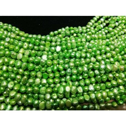 Freshwater pearl baroque 7-8mm red pink blue yellow FPPJ wholesale beads nature loose beads for DIY jewelry