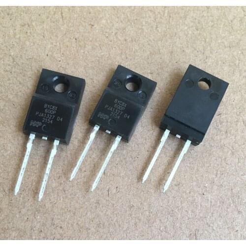 BYC8X-600 TO220F TO220F-2 100% Original New 5pcs
