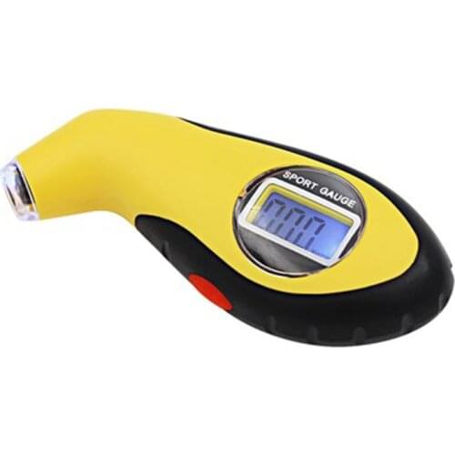 LCD Display Auto Motorcycle Tyre Pressure Digital Meter Mini Diagnostic Tool Car Detector Tire Pressure Gauge Portable