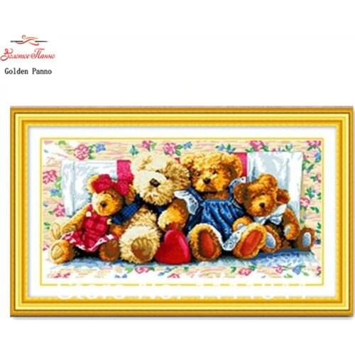 Golden Panno Cross Stitch Kits