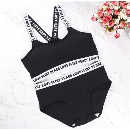 2019 Cotton Thin Screw Thread Push Up Bra Set Japanese Lingerie Set beauty back Women Bra Panties Set Comfort Underwear