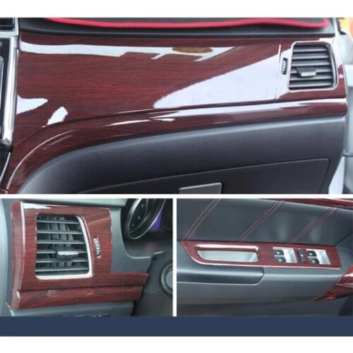 Imitation Wood Gear Door Armrest Mouldings Instrument Decorated Frame For Geart Wall Haval Hover H6 2013 14 15 16 17 CAA394A